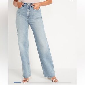 Extra high rise old navy denim 2 PAIRS!!!